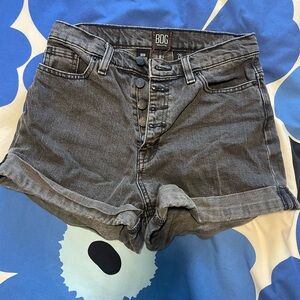 BDG mom high rise black/grey Jean short